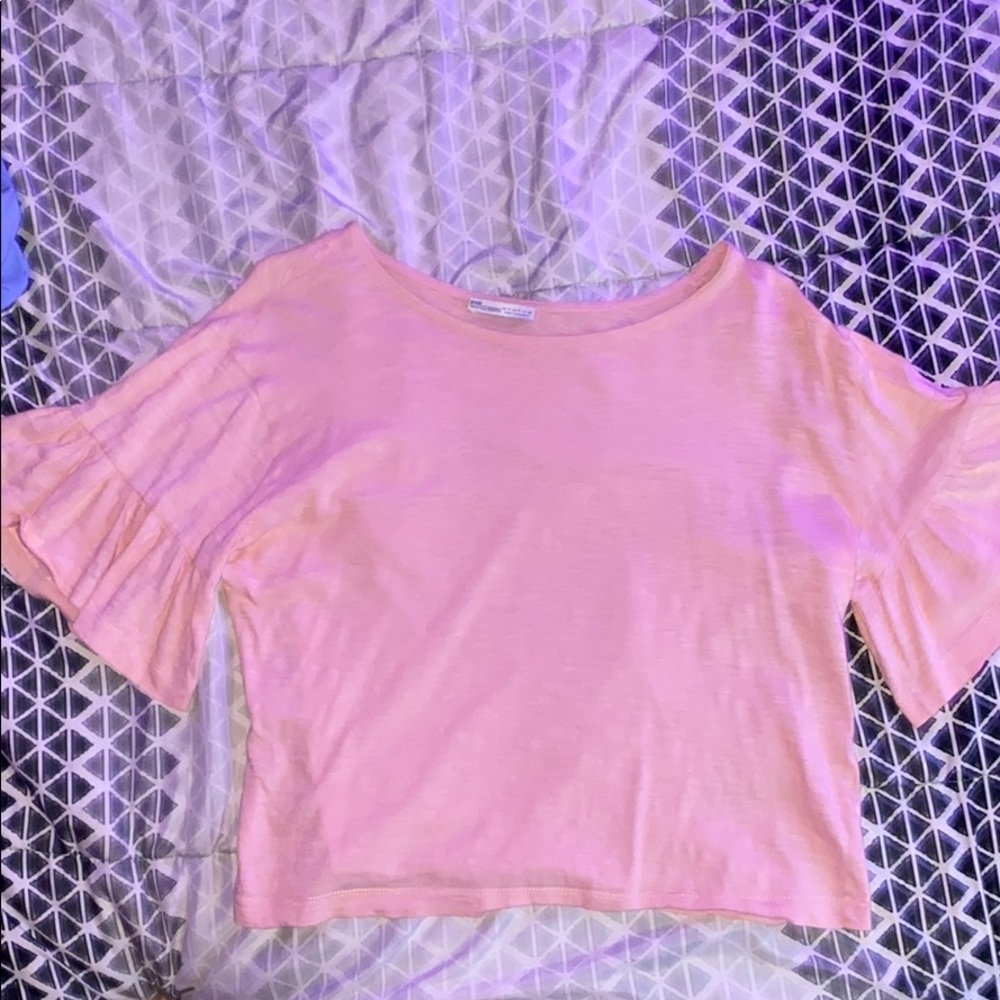 ruffled top